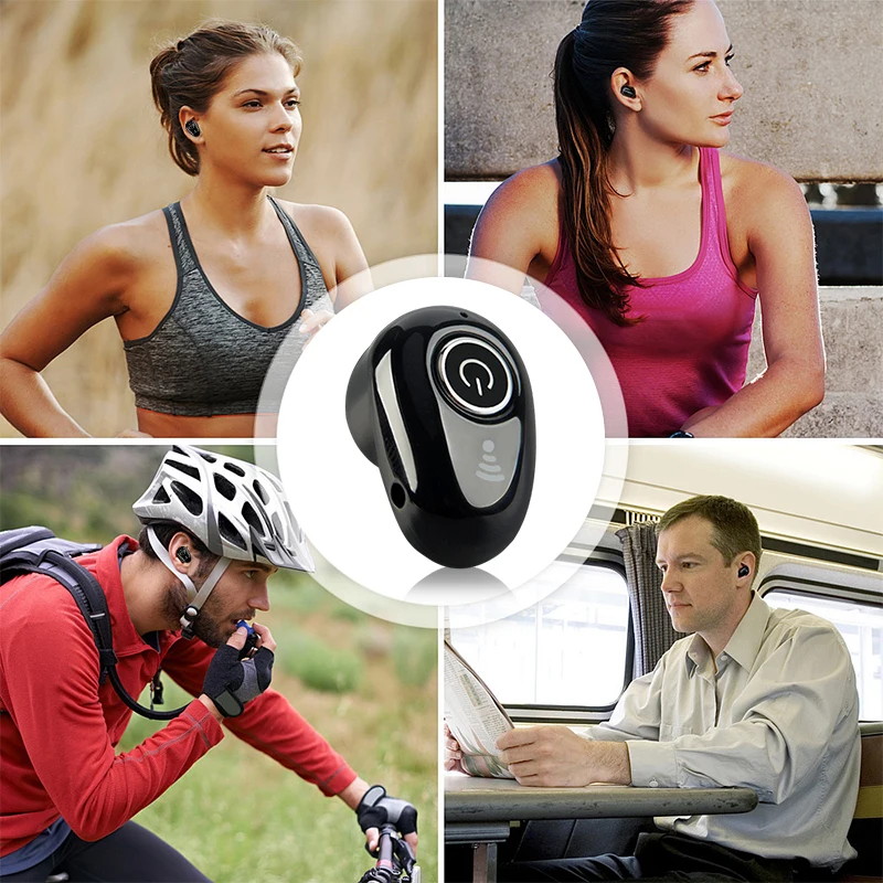 MOONSTAR S650 мини беспроводная Bluetooth гарнитура hands-free наушники затычки для ушей в-ухо