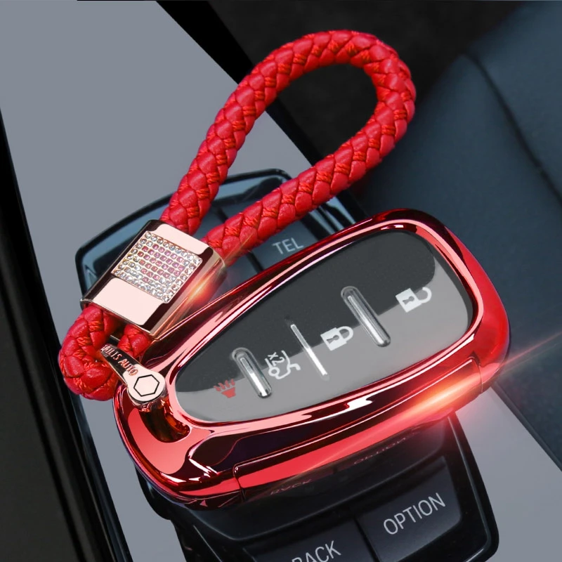 Чехол для автомобильного смарт-ключа для Chevrolet- Camaro Cruze Malibu Volt Malibu Spark Sonic Camaro Shell Protector FOB Holder