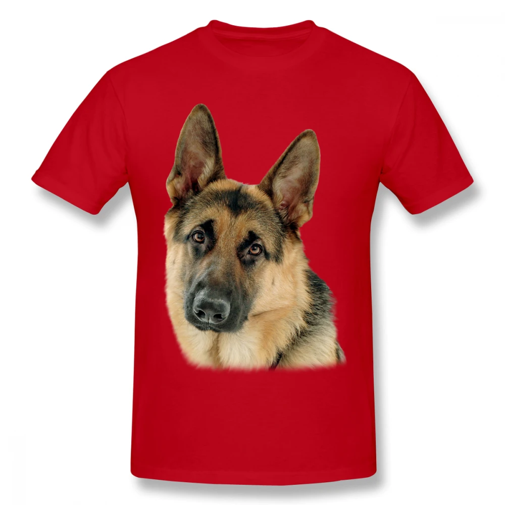 3D футболка с надписью I Love German Shepherd Face для мужчин плюс размер цифровая печать