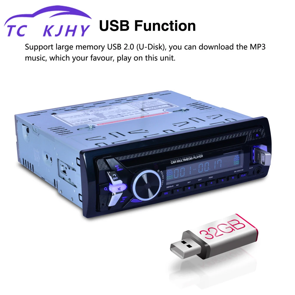 Bluetooth автомобильный аудиоплеер два способа DVD для автомобиля FM передатчик Авто