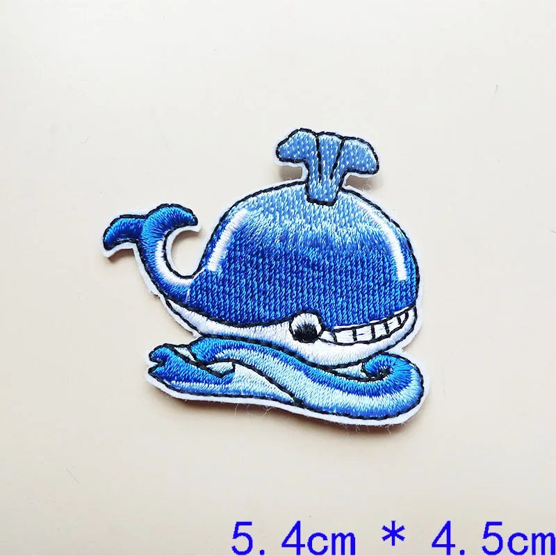 1 шт. 3D Краб птица русалки рыбы Морская звезда Shell заплаты вышивки для одежды