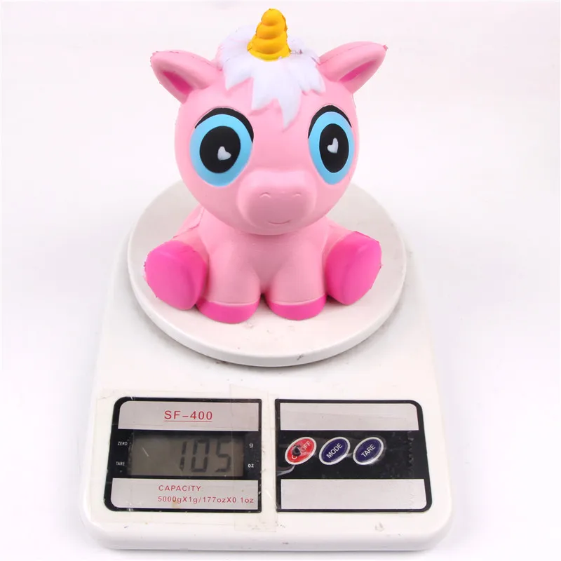 2018 Новый Розовый Единорог медленно поднимающиеся сжимаемые игрушки Kawaii Jumbo