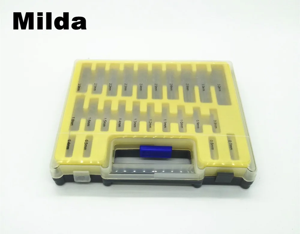 Milda 150 шт., 0,4-3,2 мм, HSS Microtech, электроинструменты, набор мини-сверл, набор для сверления с небольшой точностью, твист, чехол, пластиковая коробка