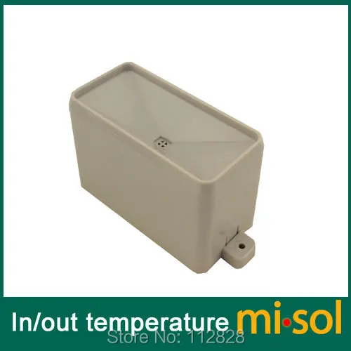 Бесплатная доставка беспроводной измеритель дождя с термометром метеостанция