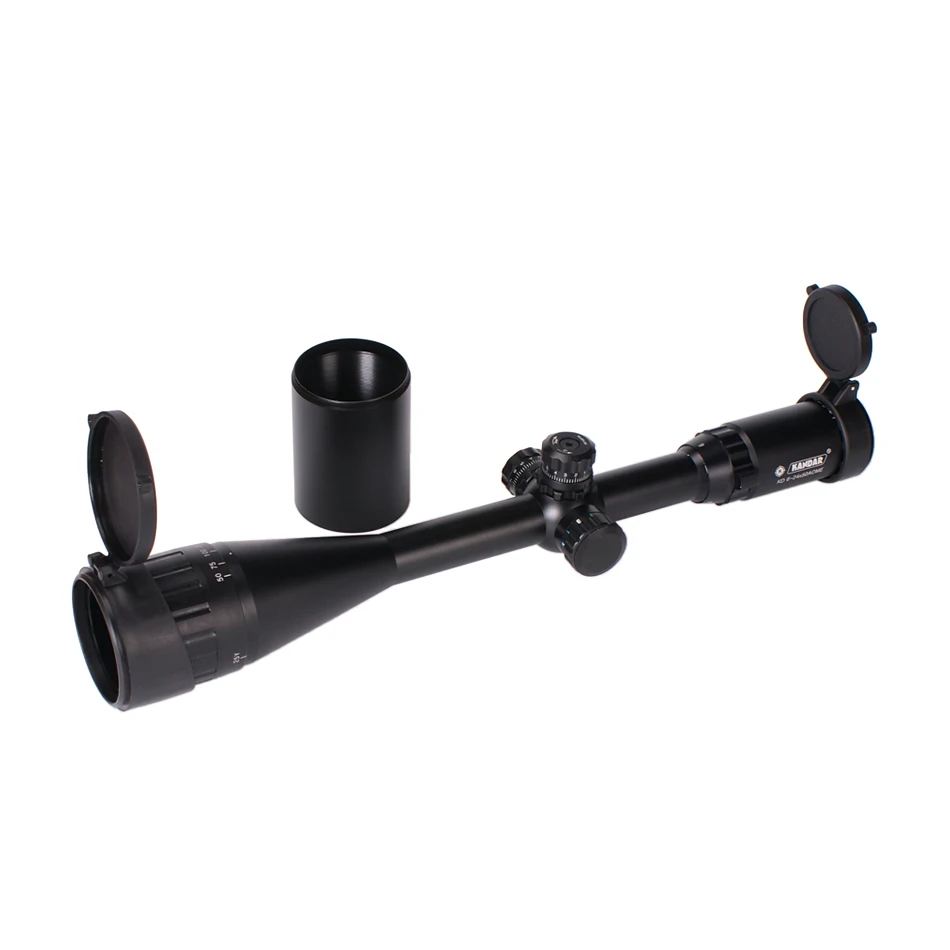6-24x50 Tactical Hunting Scope Optics Airsoft Riflescope Weapon For Sniper AR15 Gun Sights | Спорт и развлечения