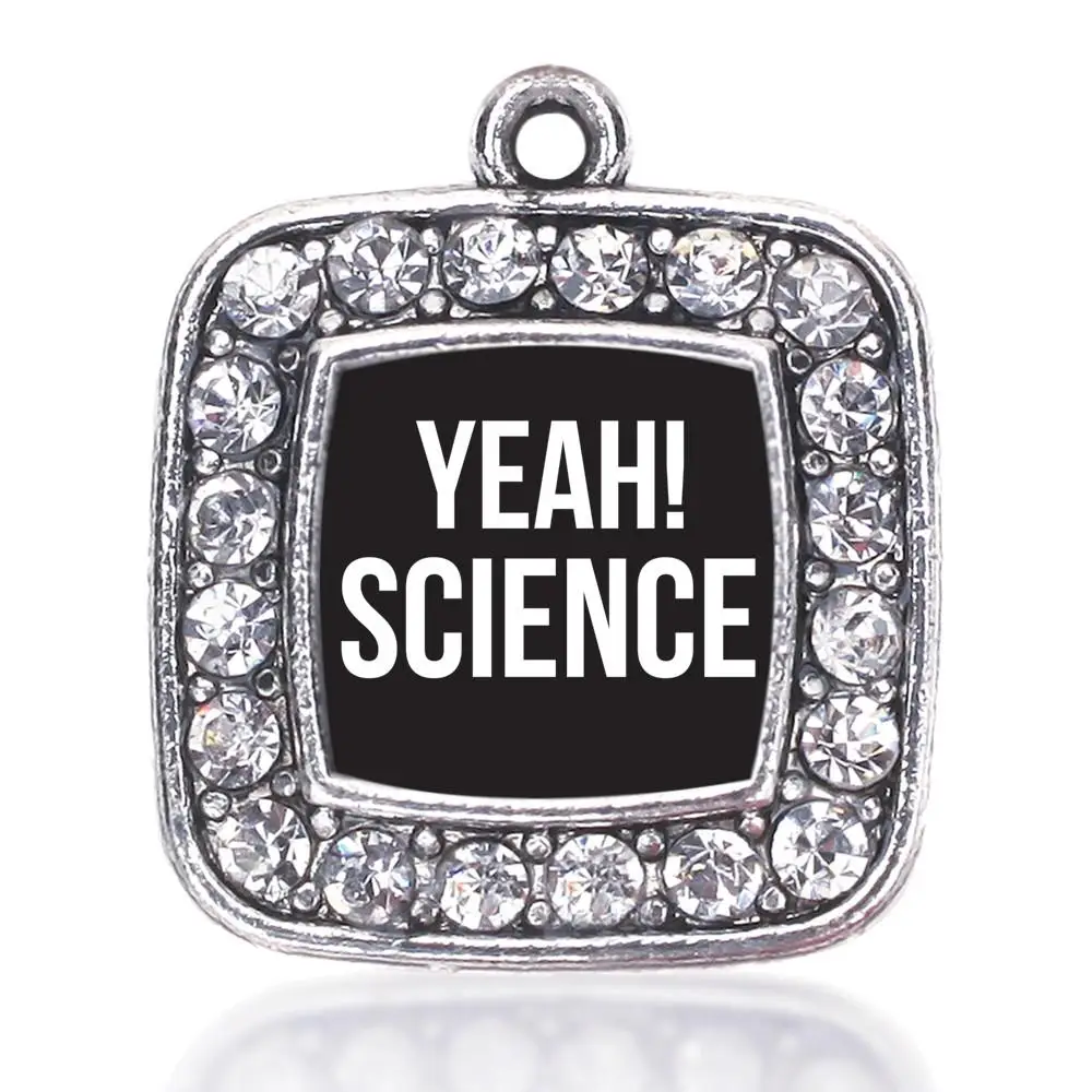 

Да! SCIENCE SQUARE Шарм в античном стиле посеребренные ювелирные изделия с кристаллами