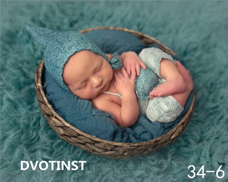Dvotinst реквизит для фотосъемки новорожденных детская одежда головной убор