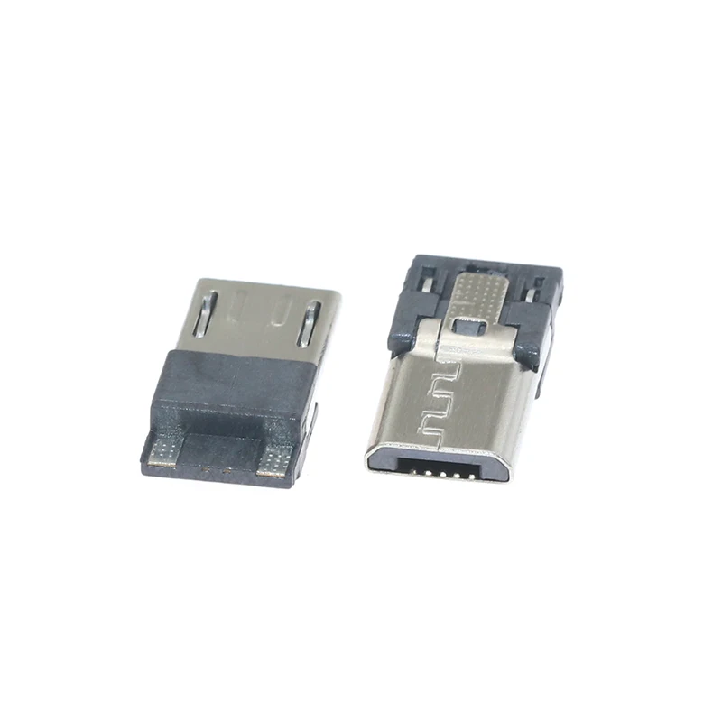 Длинная штепсельная вилка Android 5 контактов 2 ядра 30 в 1 А разъемы Micro USB розетка