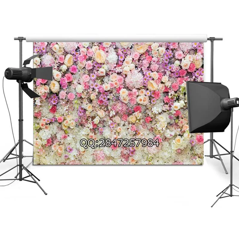 

7x5ft фон фоны для фотосъемки в свадебном стиле с изображением весенних цветов в виде кирпичной стены для детей baby shower фоны для фото студия на ...
