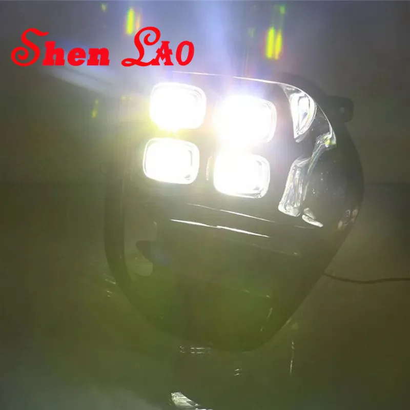 ShenLao светодио дный Туман свет лампы дневного ходовые огни для KIA Sportage kx5 2016 2017 Авто