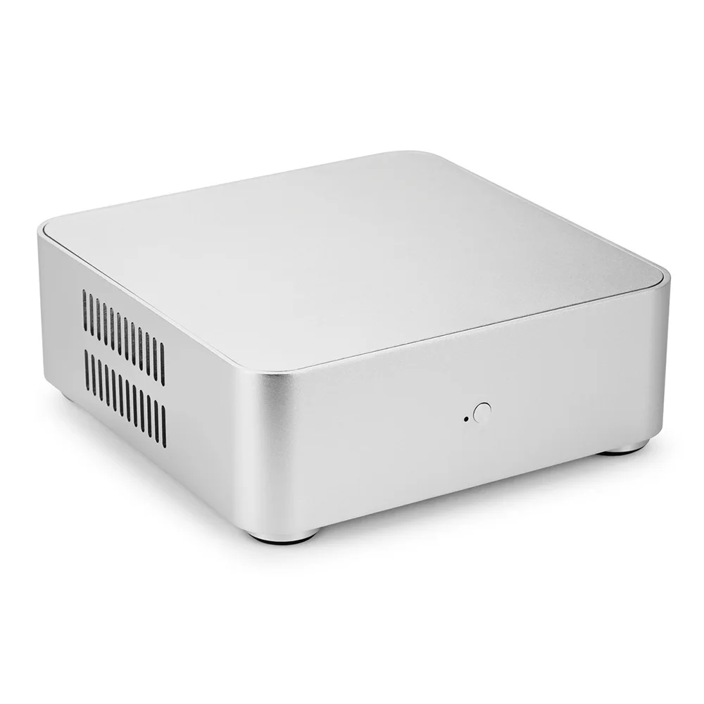 RGEEK L60 полностью алюминиевый корпус чехол для маленького настольного компьютера
