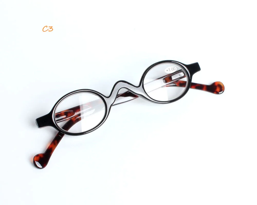 

2017 Men Women Plastic Lens Reading Glasses the Elderly Spring Small Round Glasses Frame Presbyopia Glasse Retro Eyewear