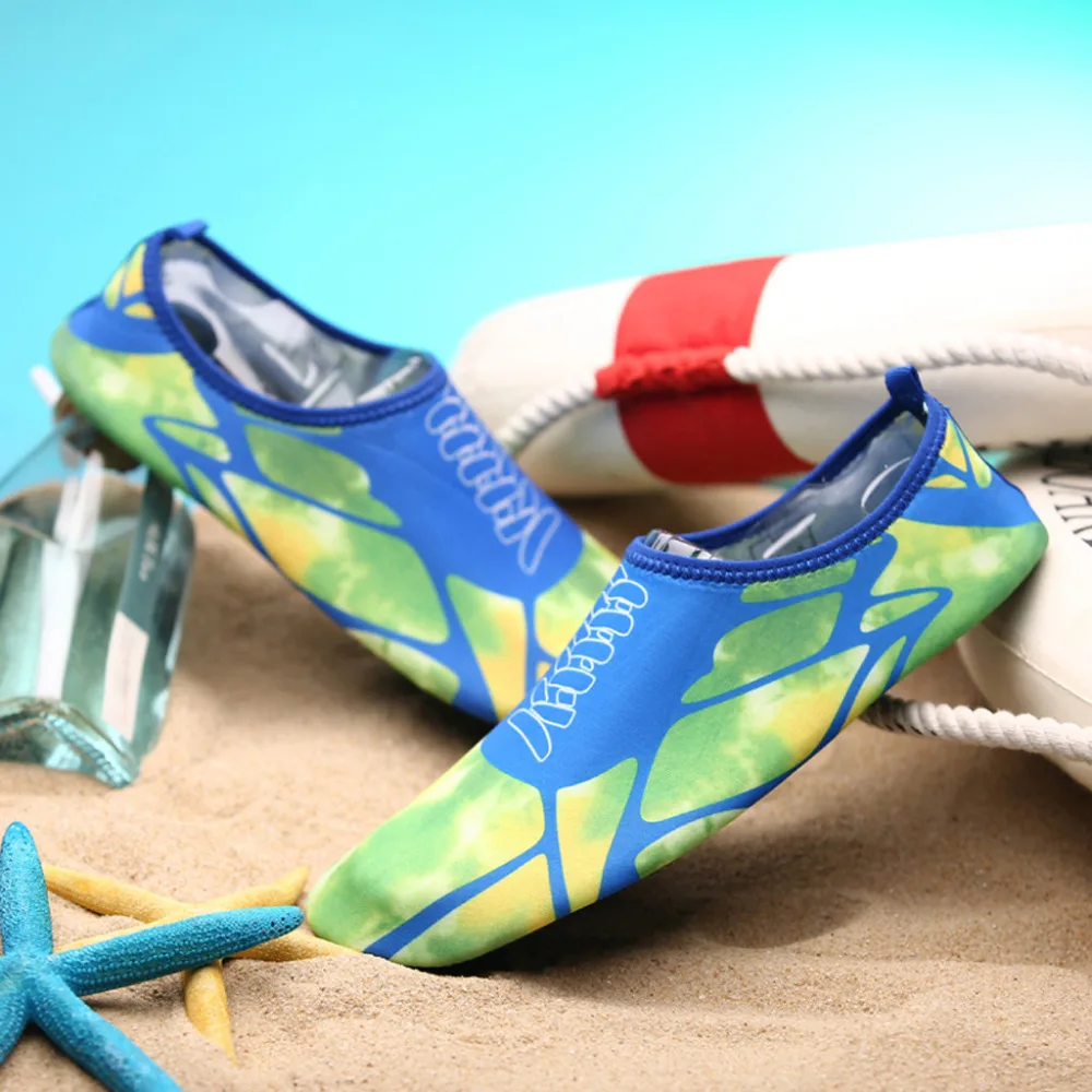 SAGACE Summer Men&ampWomen Breathable Light Weight Aqua Shoes Outdoor Couple Flats Beach Pool Sea Swim Surf Non-Slip Water | Спорт и