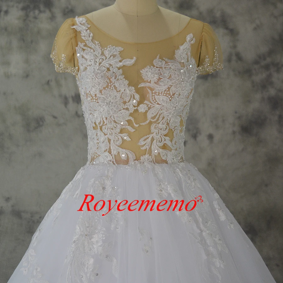 Vestido de noiva горячая Распродажа сексуальное прозрачное кружевное свадебное платье