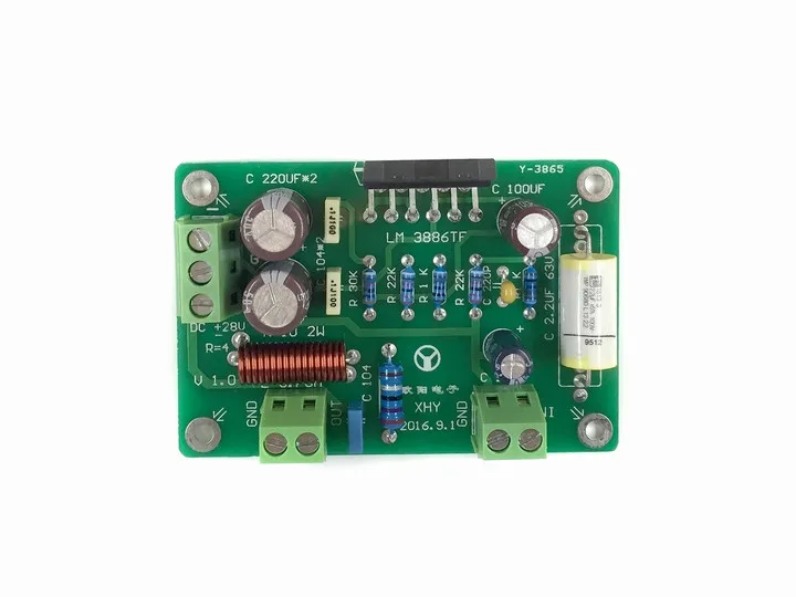 LM3886 усилитель доска (законченный) моно | Электронные компоненты и принадлежности