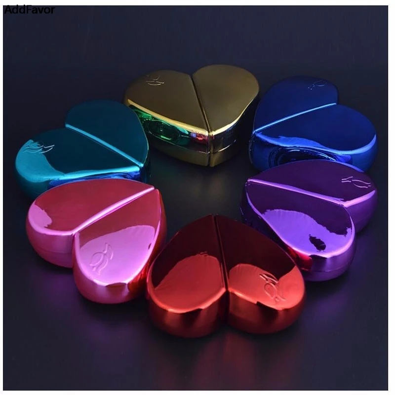 Addfavor 20 мл спрей пустой флакон духов Дизайн с сердечком путешествия Алюминий духи