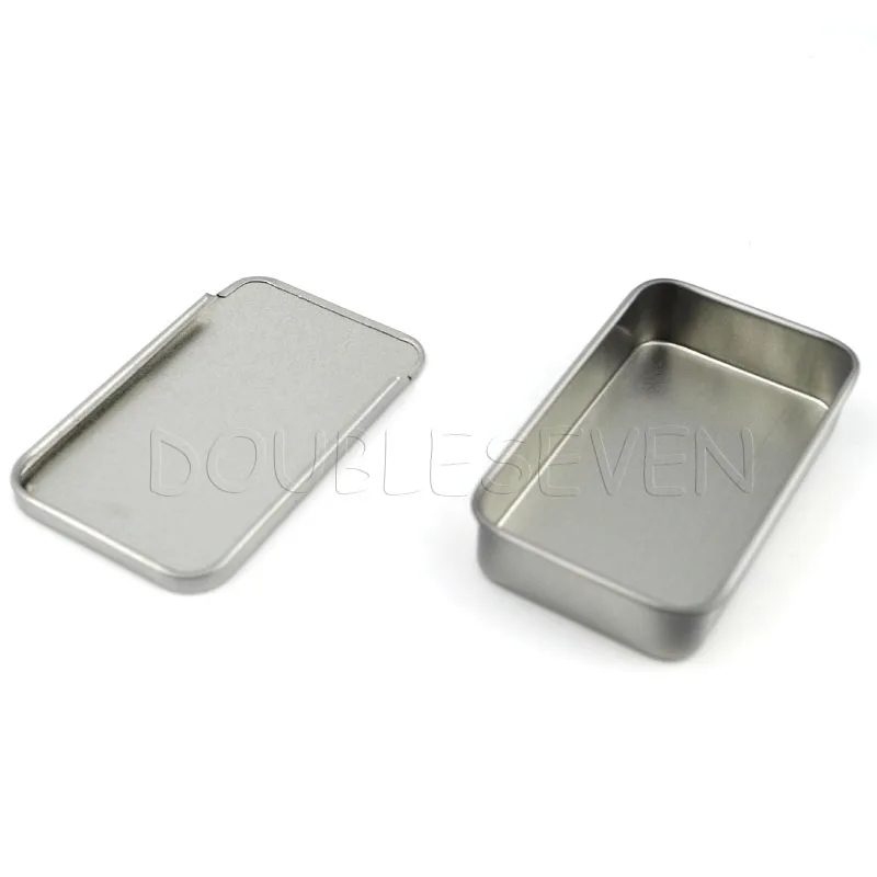 10 шт. мини слайд металлический ящик для хранения DIY пустой Органайзер из олова