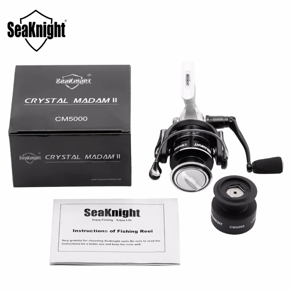 Рыболовная катушка Seaknight CMII 2000 3000 4000 5000 5 5: 1 9 + 1BB макс. нагрузка 7 13 кг спиннинговая