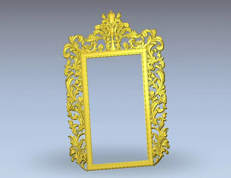 

Frame 3D model STL format cnc carving engraving router relief Artcam Aspire F460