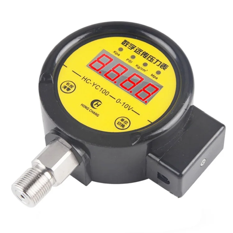 Digital Intelligent Electric Contact Pressure Gauge HC-Y810 Hydraulic Water Pump Vacuum 220V Pressure Control Switch