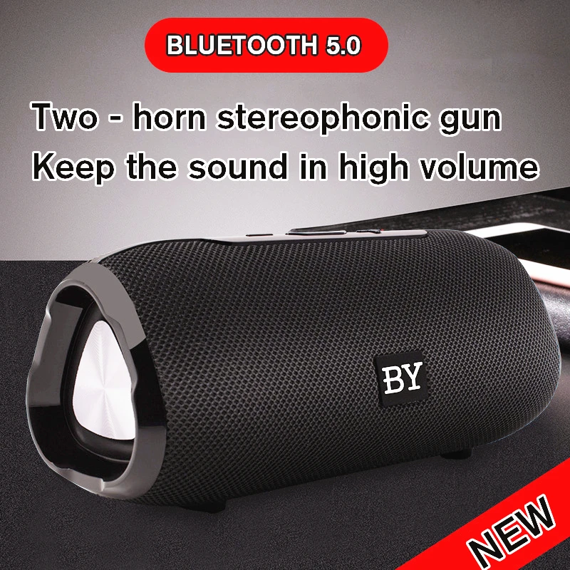 BY6660 Мини Bluetooth Портативный водонепроницаемый беспроводной громкий динамик 10 Вт