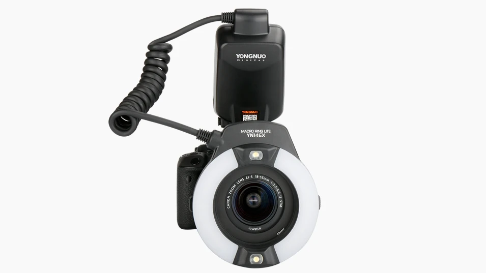 YongNuo YN-14EX YN14EX ttl макро кольцевой светильник вспышка с адаптером кольцо Speedlite для Canon DLSR 550D 650D 5Ds 5Dsr 760D 5D 750D 6D