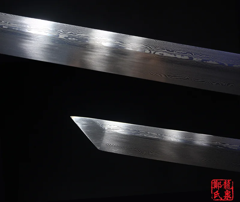 Тан дао Китайский Меч традиционное длинное прямое лезвие сложенная сталь ручная