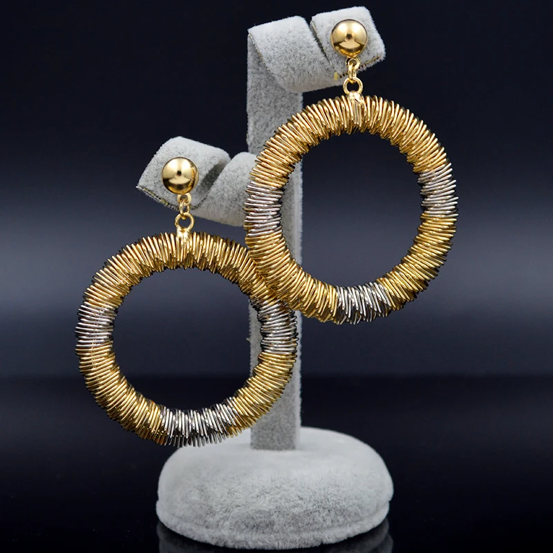 Sunny Jewelry модные круглые ювелирные наборы колье серьги кулон Женские Ювелирные для