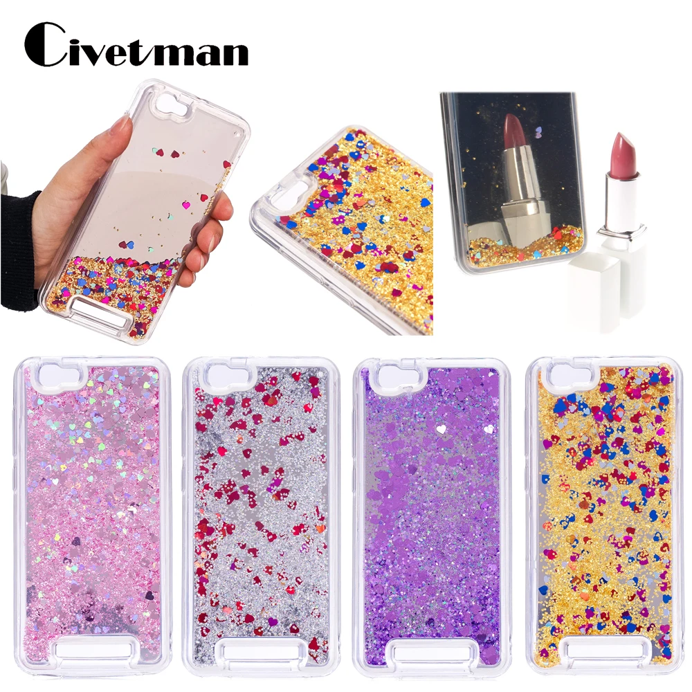 Чехол для телефона ZTE Blade A610 A 610 5 0 &quotзеркальный динамический жидкий зыбучий песок