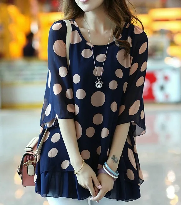 2018 новое платье с принтом для женщин точки большие размеры одежда летнее