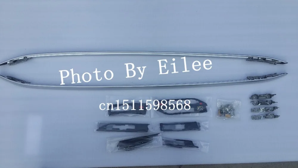 Высокое качество алюминия подходит для Land Rover Range Evoque 2012-2019 Серебряный багажный