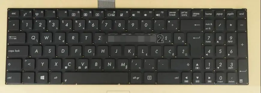keyboard for ASUS A550 A56 D552 E550 F550 P551 K550 R751L F552 F750 SWEDISH/NORWEGIAN/DANISH/FINNISH/CANADIAN/CROATIAN/SERBIAN | Компьютеры