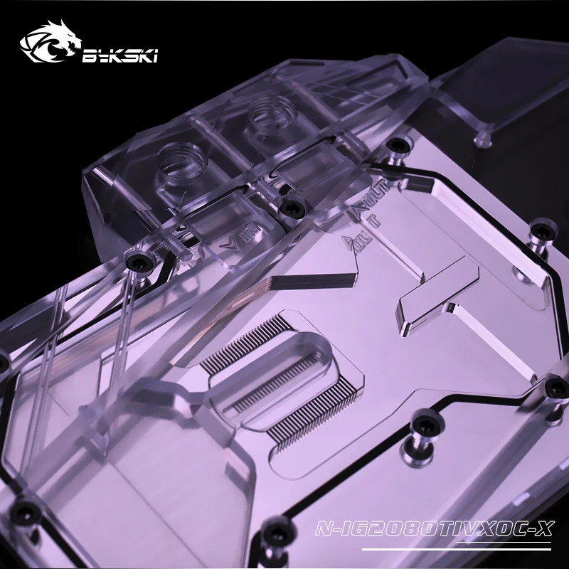 Блок ГПУ Bykski для цветных моделей RTX2080TI вулканизированный 11G | Компьютеры и офис