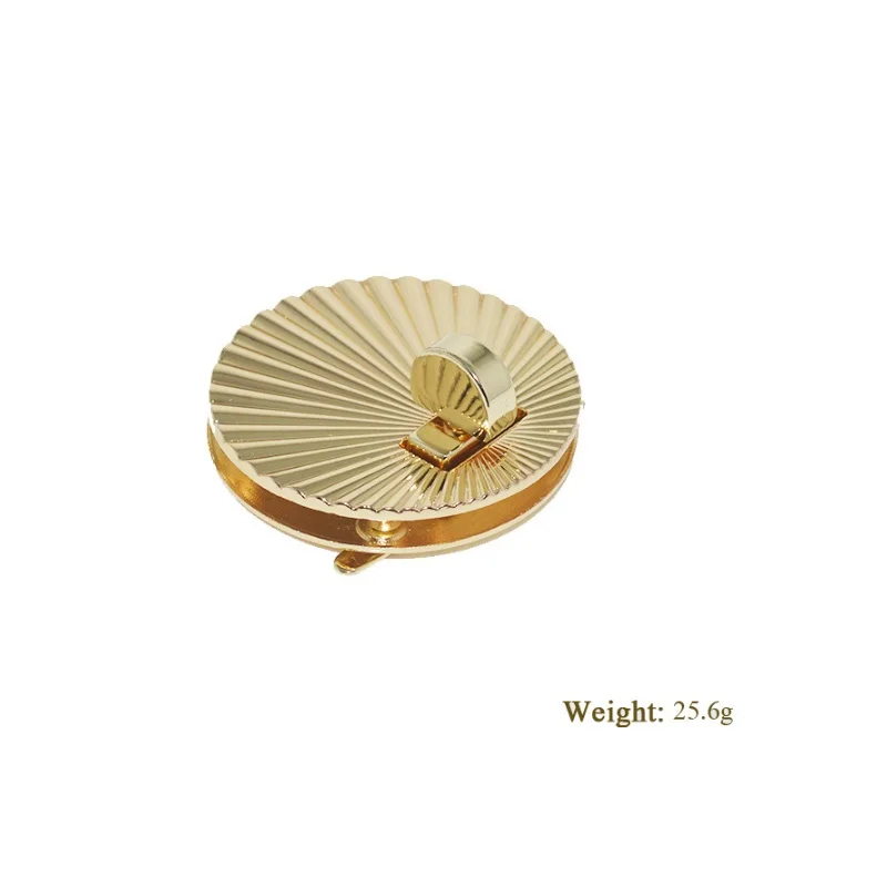 10 шт./лот круглая застежка в виде ракушек закручивающийся замок DIY кожаная сумка