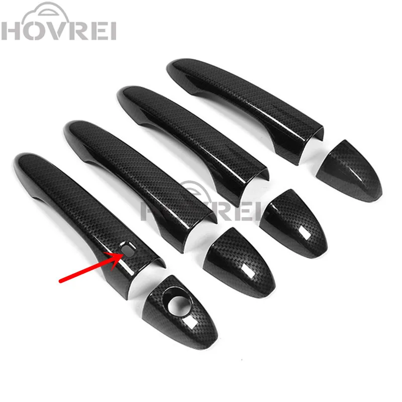 Автомобильный Стайлинг роскошный хромированный чехол для ручки двери отделка