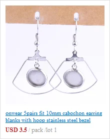 Onwear, 40 шт., 12 мм, кабошон, дерево, серьги-гвоздики, заготовки, нержавеющая сталь, серьги, фурнитура, сделай сам, ювелирное изделие, базовые настройки