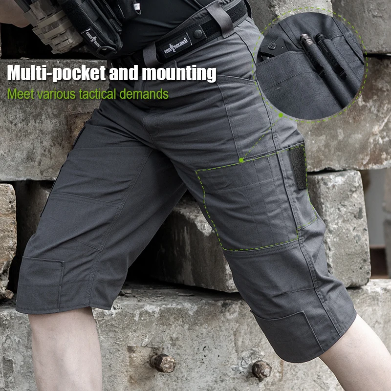 FREE SOLDIER военные тактические летние шорты воздухопроницаемые износостойкие