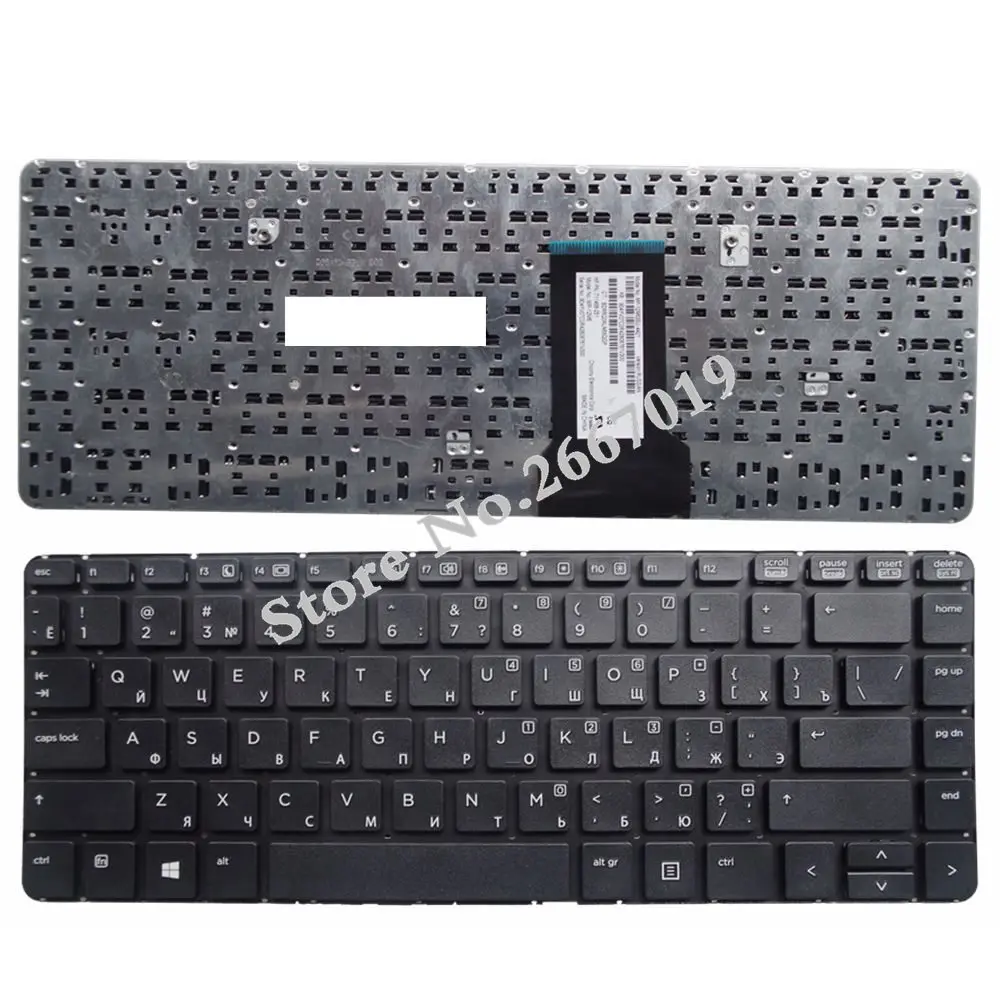 RU для HP для ProBook 430 G1 клавиатура с русской раскладкой для ноутбука черный