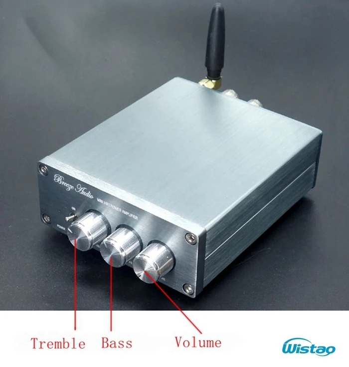 Цифровой усилитель HIFI 2 1 Bluetooth 2. 0 2X50W + 4 W TPA3116 с регулировкой басов CSR8630 без блока