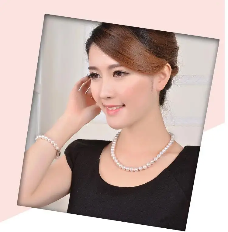 Вечная Свадьба Женский подарок Слово 925 натуральный Большой 9-9 5 мм настоящий