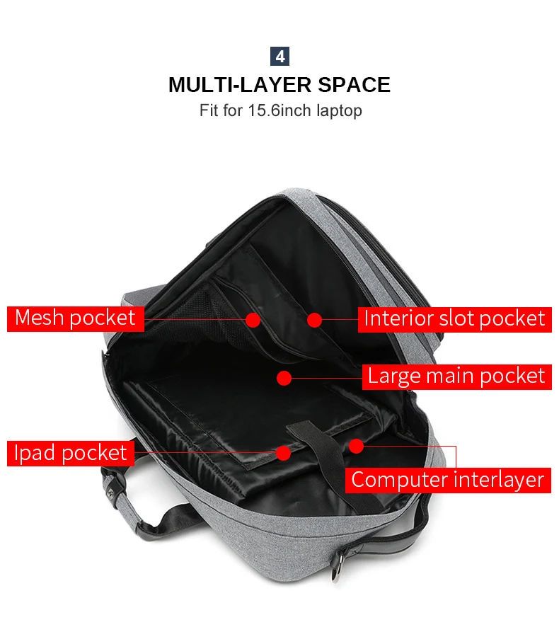 Портфель-трансформер, большая нейлоновая сумка для ноутбука, водонепроницаемый рюкзак для путешествий для мужчин и женщин, Maletin Portatil 15,6 XA227ZC