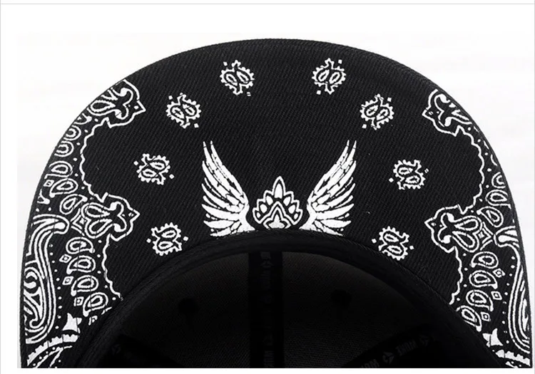 6 панель вышивка крест Кепка с прямым козырьком хип хоп уличные танцы Snapback кепки Регулируемый козырек с защитой от УФ Sunhat летние Мужская женская кепка