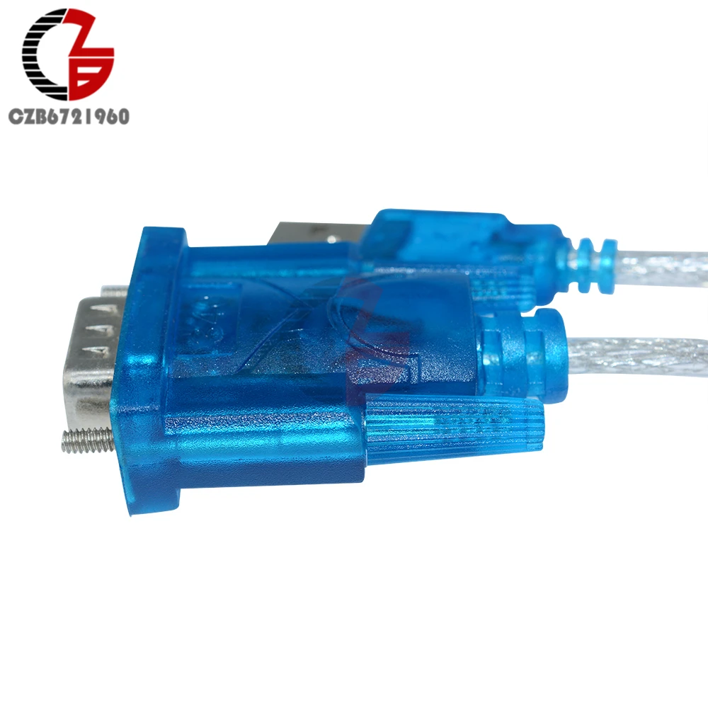 USB к RS232 COM порт Последовательный 9 Pin DB9 Кабель конвертер кабель адаптер Поддержка