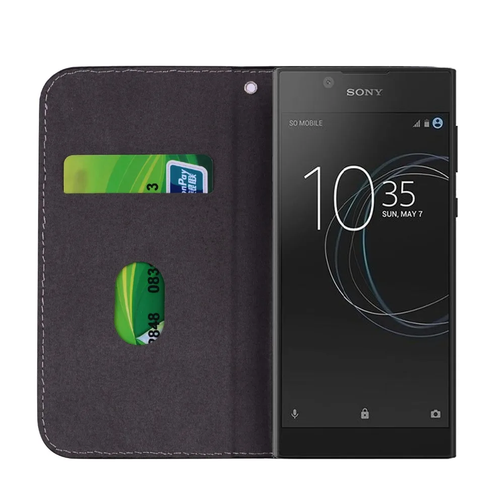 Чехол DAXING для Sony Xperia L2 L1 чехол бумажник из кожи телефона XA2 книжка XZ1 XZ2 XZ3|Бамперы| |