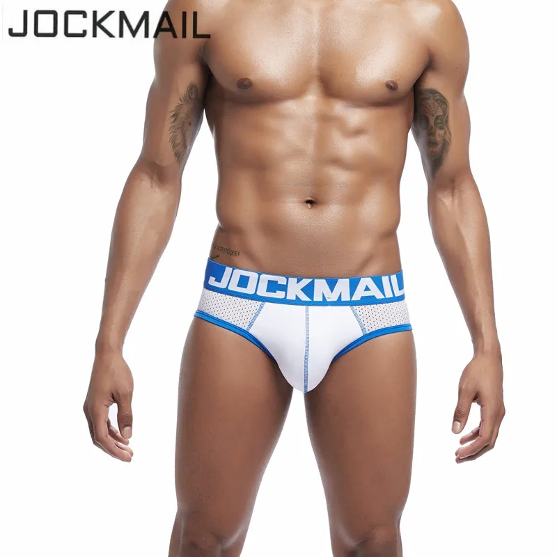 Трусы брифы JOCKMAIL мужские Брендовое нижнее белье с выпуклым U образным карманом