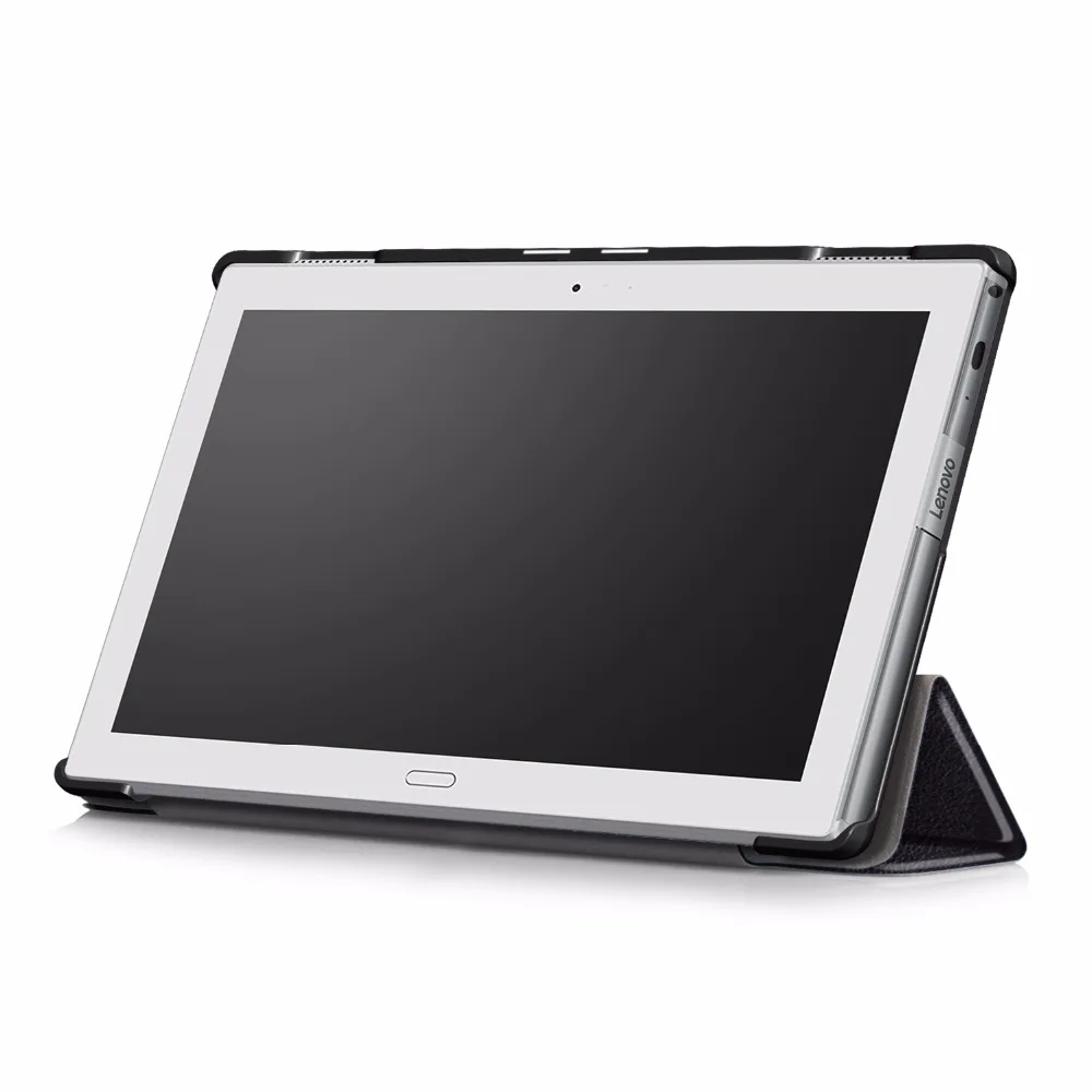 Чехол для планшета lenovo Tab 4 10 Plus TB-X704F/X704N/X704L для lenovo Tab 4 10 Plus, умный кожаный флип-чехол с подставкой+ стилус