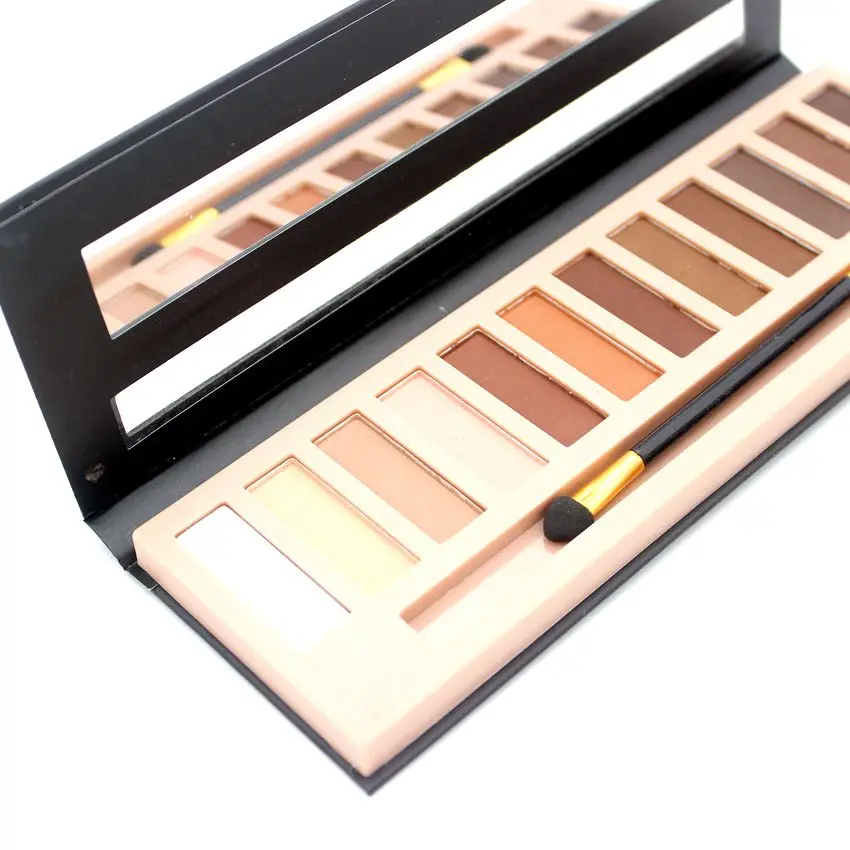 Pro 12 Colors Shimmer Or Matte Eyeshadow Makeup Palette Long Lasting Eye Shadow Natural Nude Cosmetics With Brush |
