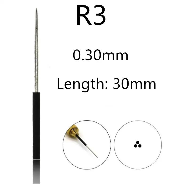 100 ламинат Tebori затенение R3/5 лайнер микроблейдинг для бровей ручная игла туман