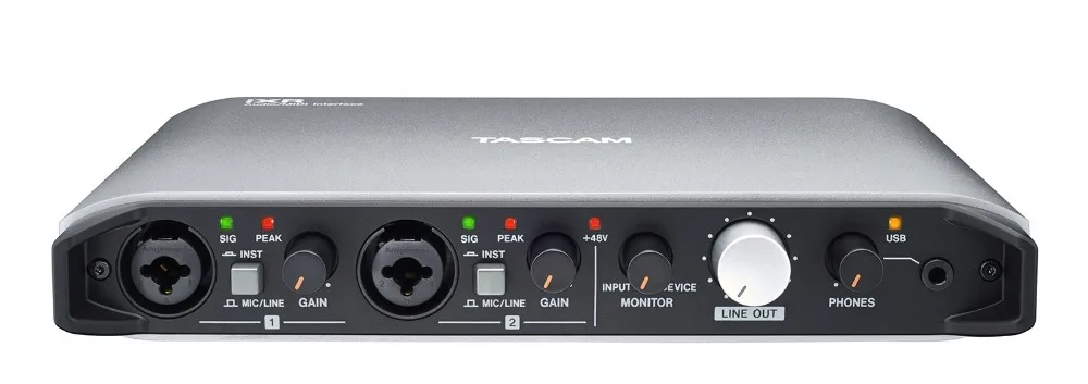 TASCAM iXR USB звуковая карта аудио MIDI интерфейс для iOS/Mac/Win музыка высокое качество