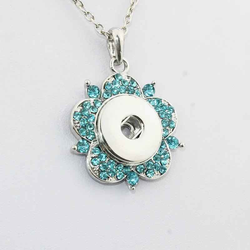 

2016 Hot Sale snap button jewelry Newest pendant Necklace OEM, ODM NE224 (fit 18mm snaps) 030801